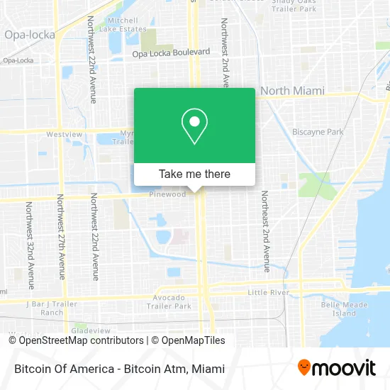 Bitcoin Of America - Bitcoin Atm map