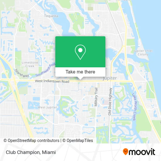Club Champion map