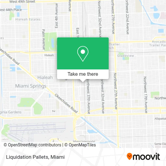 Liquidation Pallets map