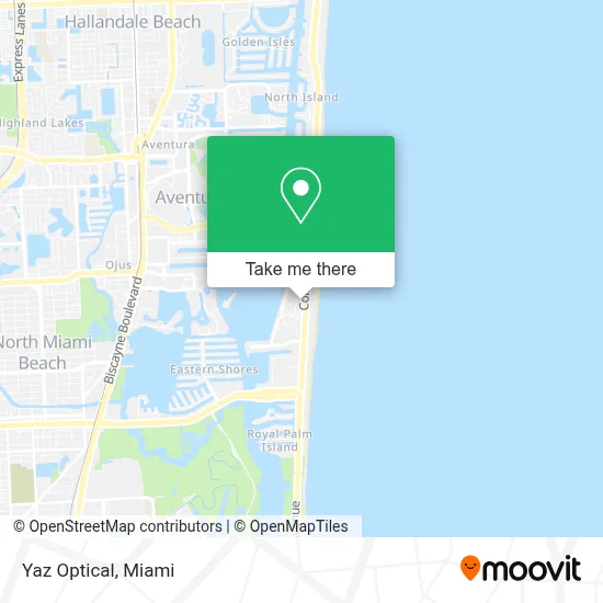 Yaz Optical map