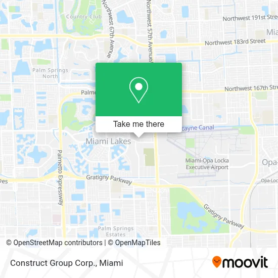 Construct Group Corp. map