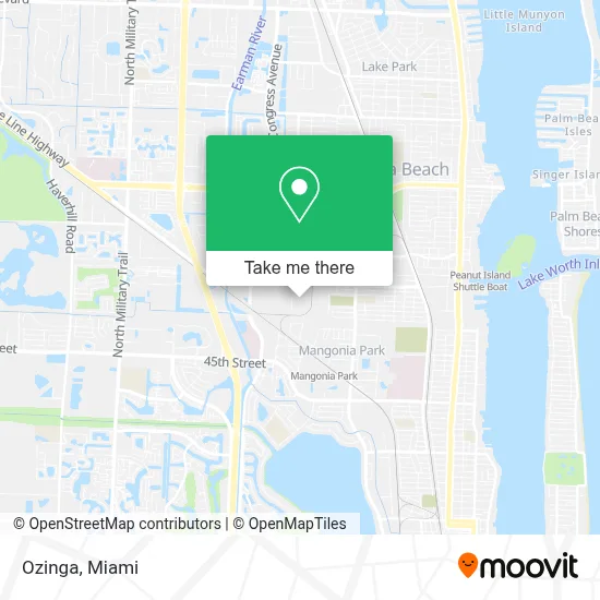 Ozinga map