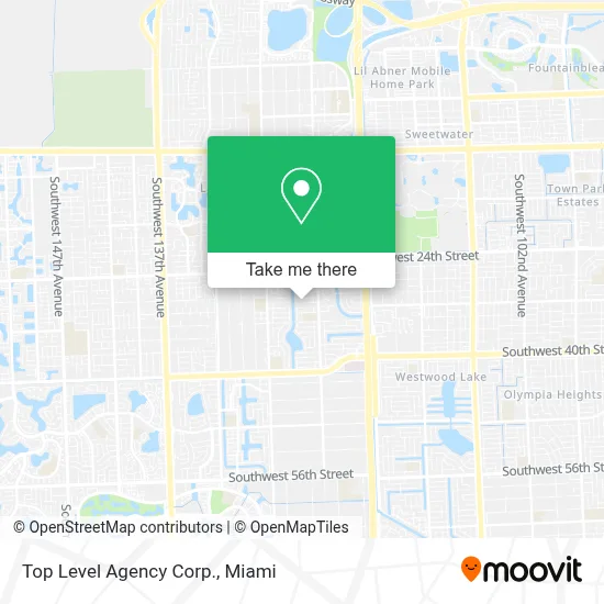 Top Level Agency Corp. map