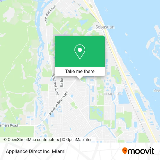 Appliance Direct Inc map