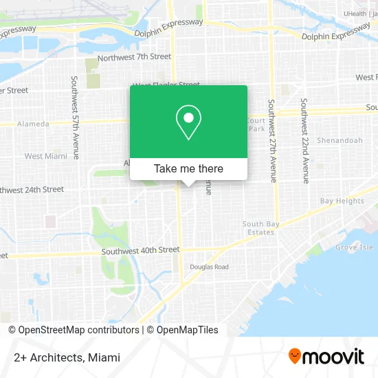 2+ Architects map