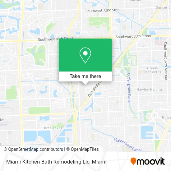 Miami Kitchen Bath Remodeling Llc map