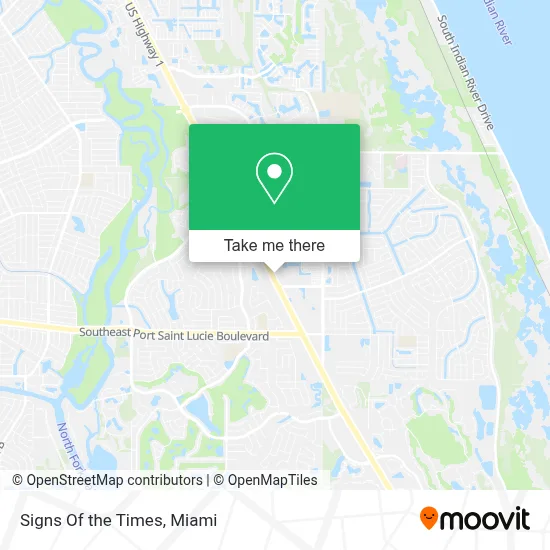 Signs Of the Times map