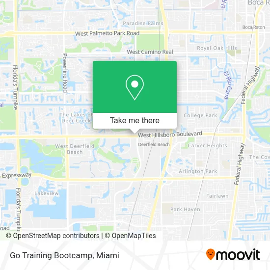 Go Training Bootcamp map