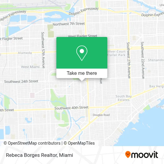 Rebeca Borges Realtor map