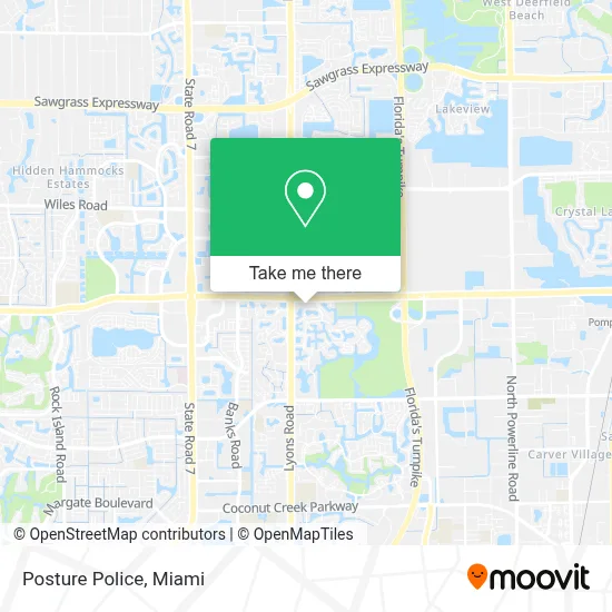 Posture Police map