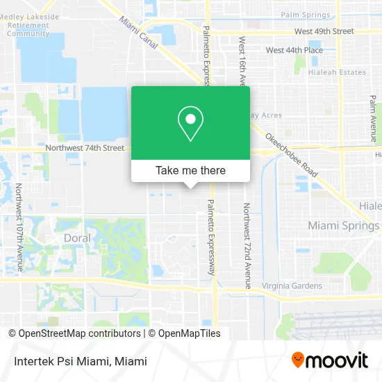 Intertek Psi Miami map