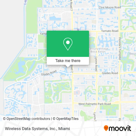 Wireless Data Systems, Inc. map