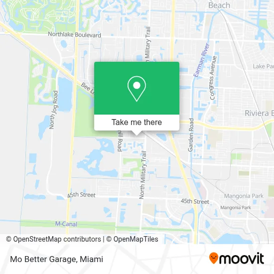 Mo Better Garage map