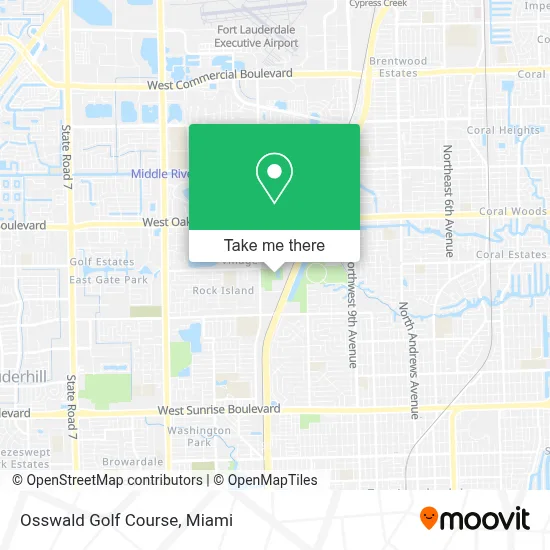 Osswald Golf Course map