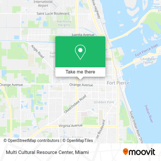 Multi Cultural Resource Center map