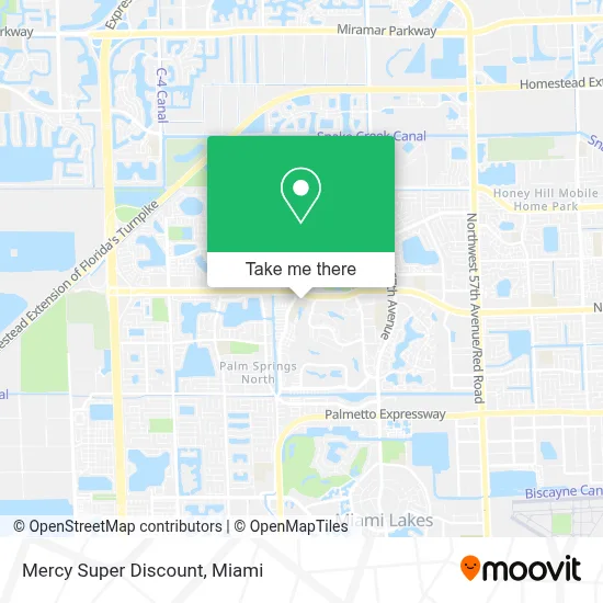 Mercy Super Discount map
