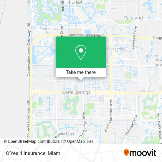 O'Yes 4 Insurance map
