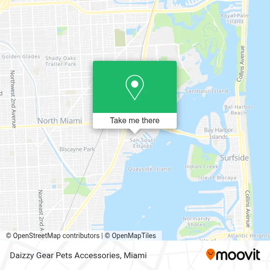 Daizzy Gear Pets Accessories map