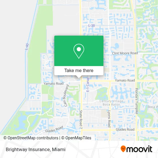 Brightway Insurance map