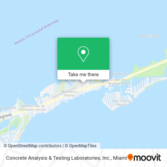 Concrete Analysis & Testing Laboratories, Inc. map