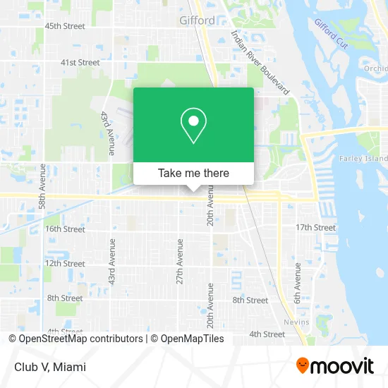 Club V map