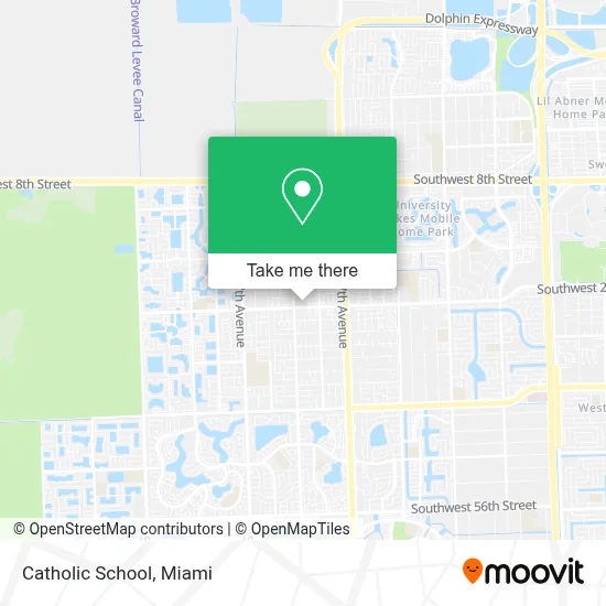 Catholic School map