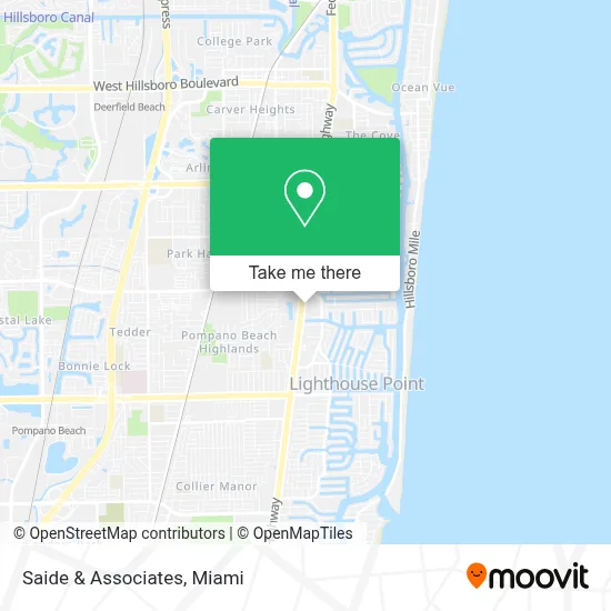 Saide & Associates map