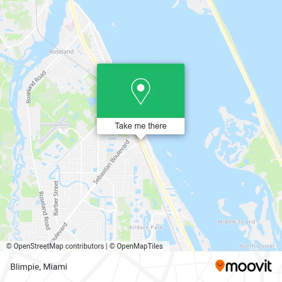 Blimpie map