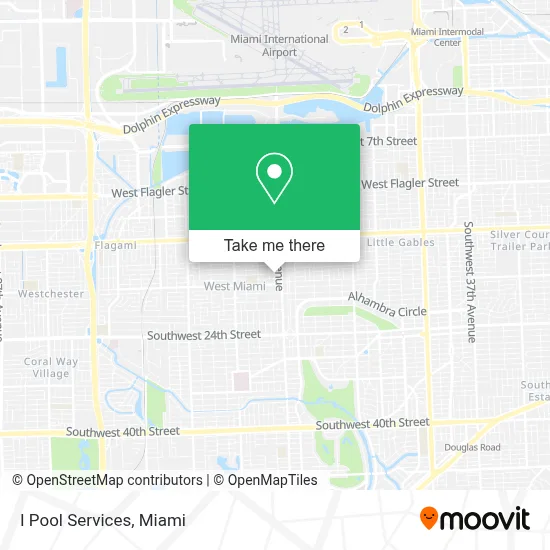 I Pool Services map