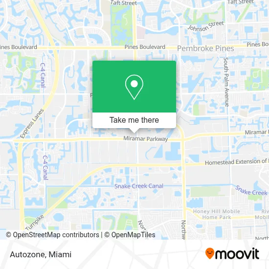 Autozone map