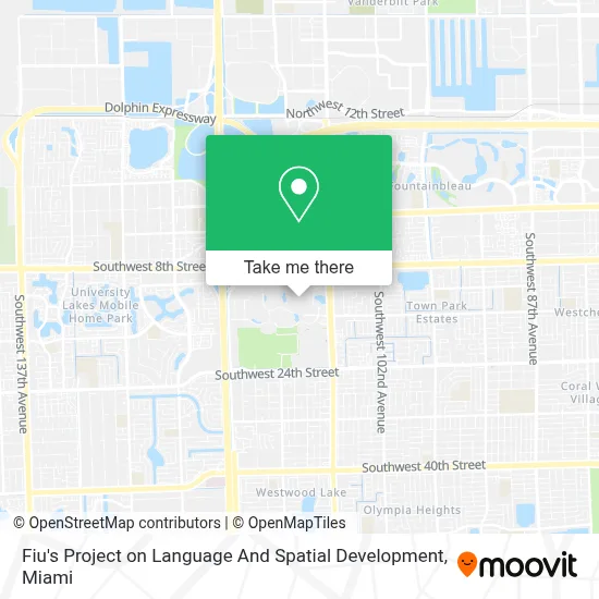 Fiu's Project on Language And Spatial Development map