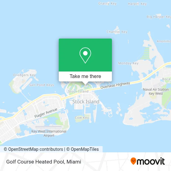 Golf Course Heated Pool map