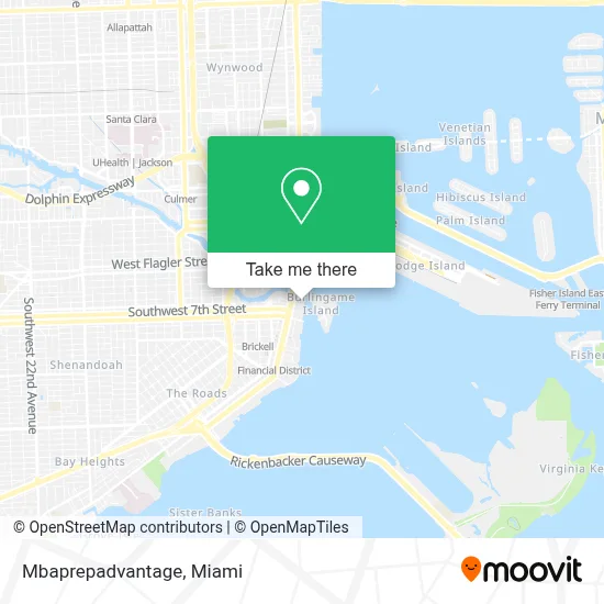 Mbaprepadvantage map