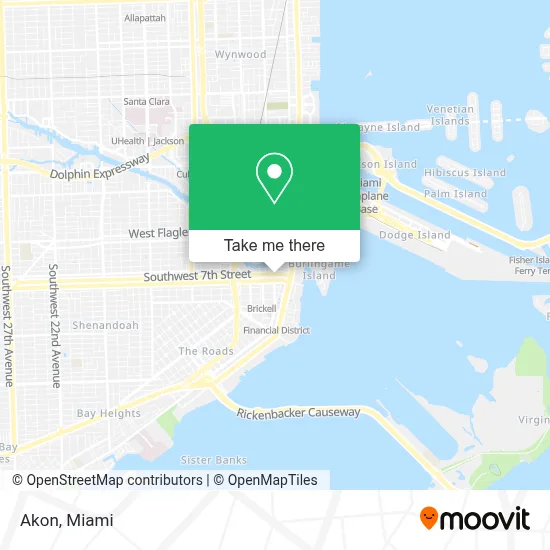 Akon map