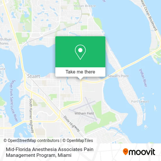 Mid-Florida Anesthesia Associates Pain Management Program map