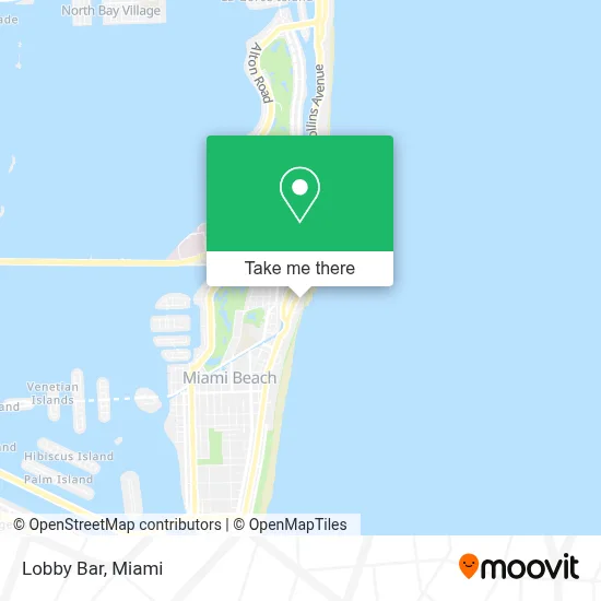 Lobby Bar map