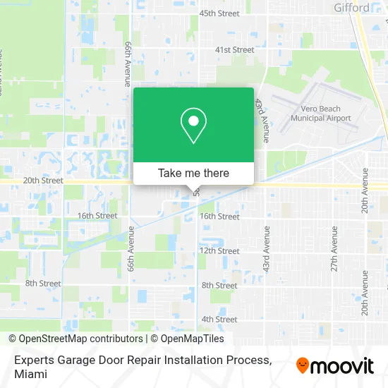 Experts Garage Door Repair Installation Process map