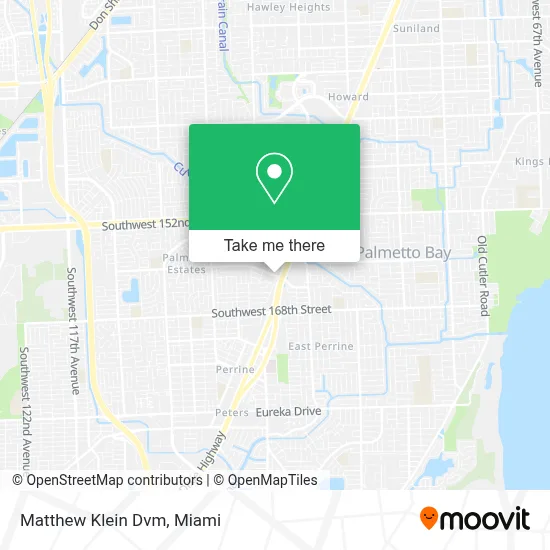 Matthew Klein Dvm map