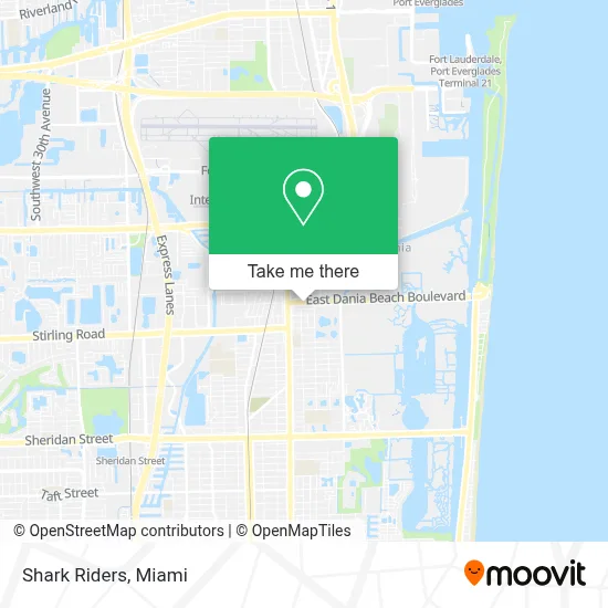 Shark Riders map