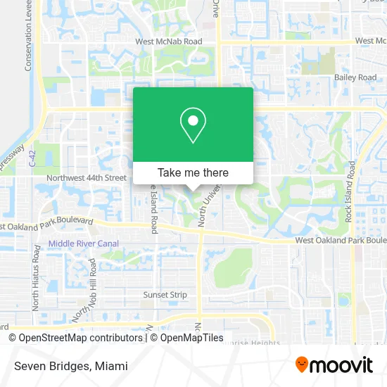Seven Bridges map