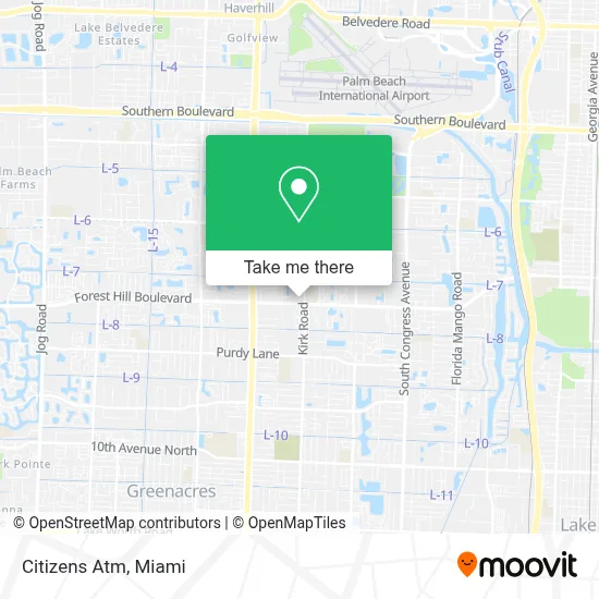 Citizens Atm map