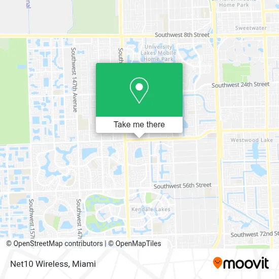 Net10 Wireless map