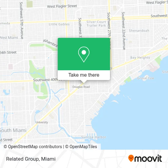 Related Group map