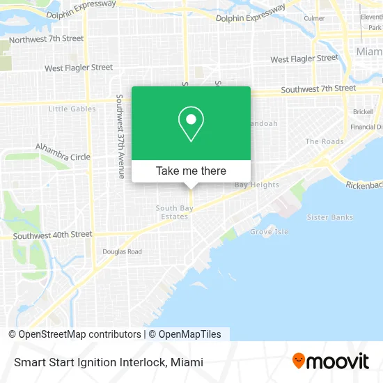 Smart Start Ignition Interlock map