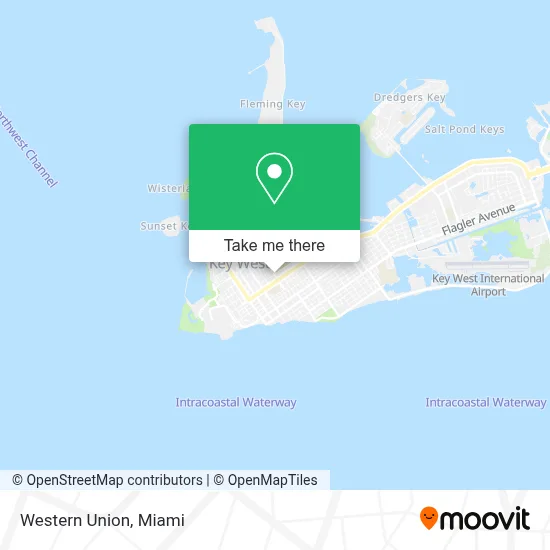 Western Union map