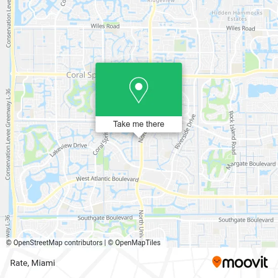 Rate map