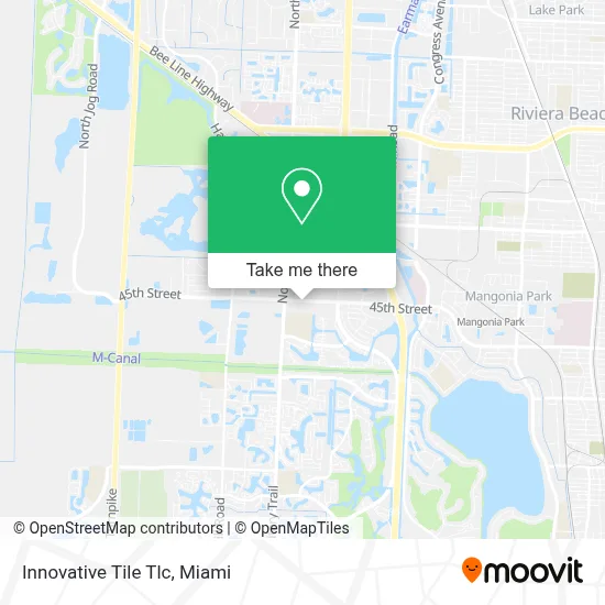 Innovative Tile Tlc map