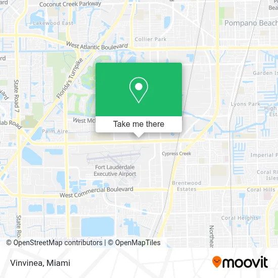 Vinvinea map
