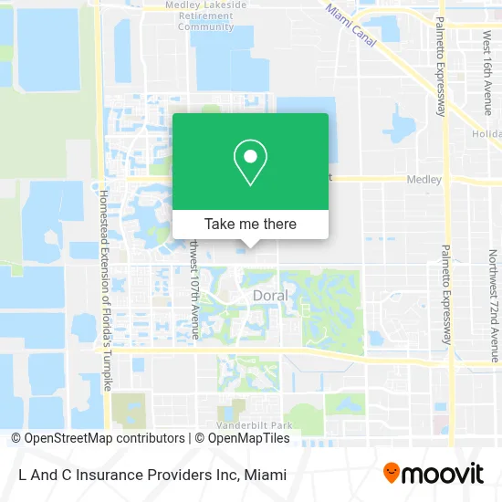 L And C Insurance Providers Inc map