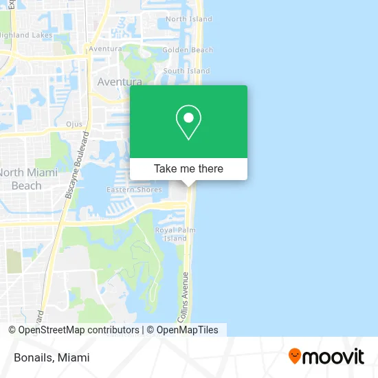 Bonails map